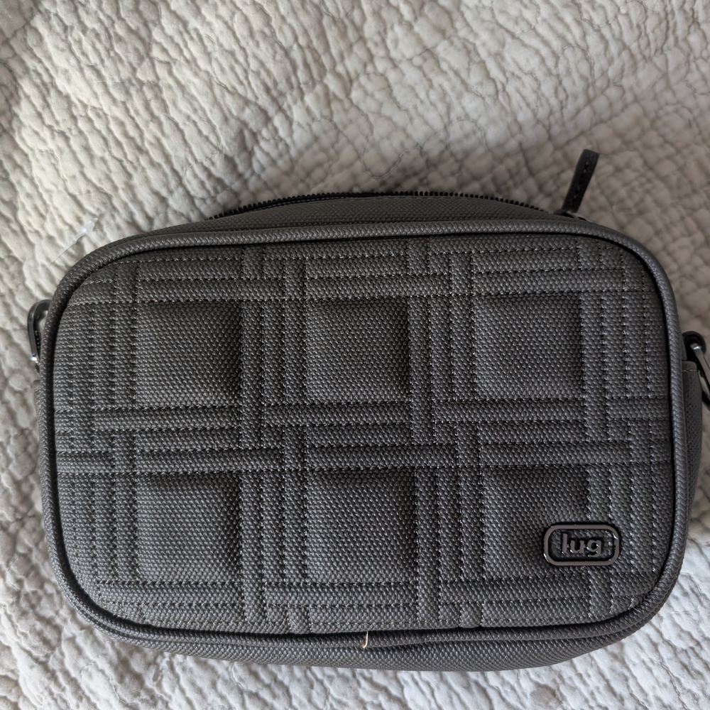 Lug Gray Crossbody Bag for Men